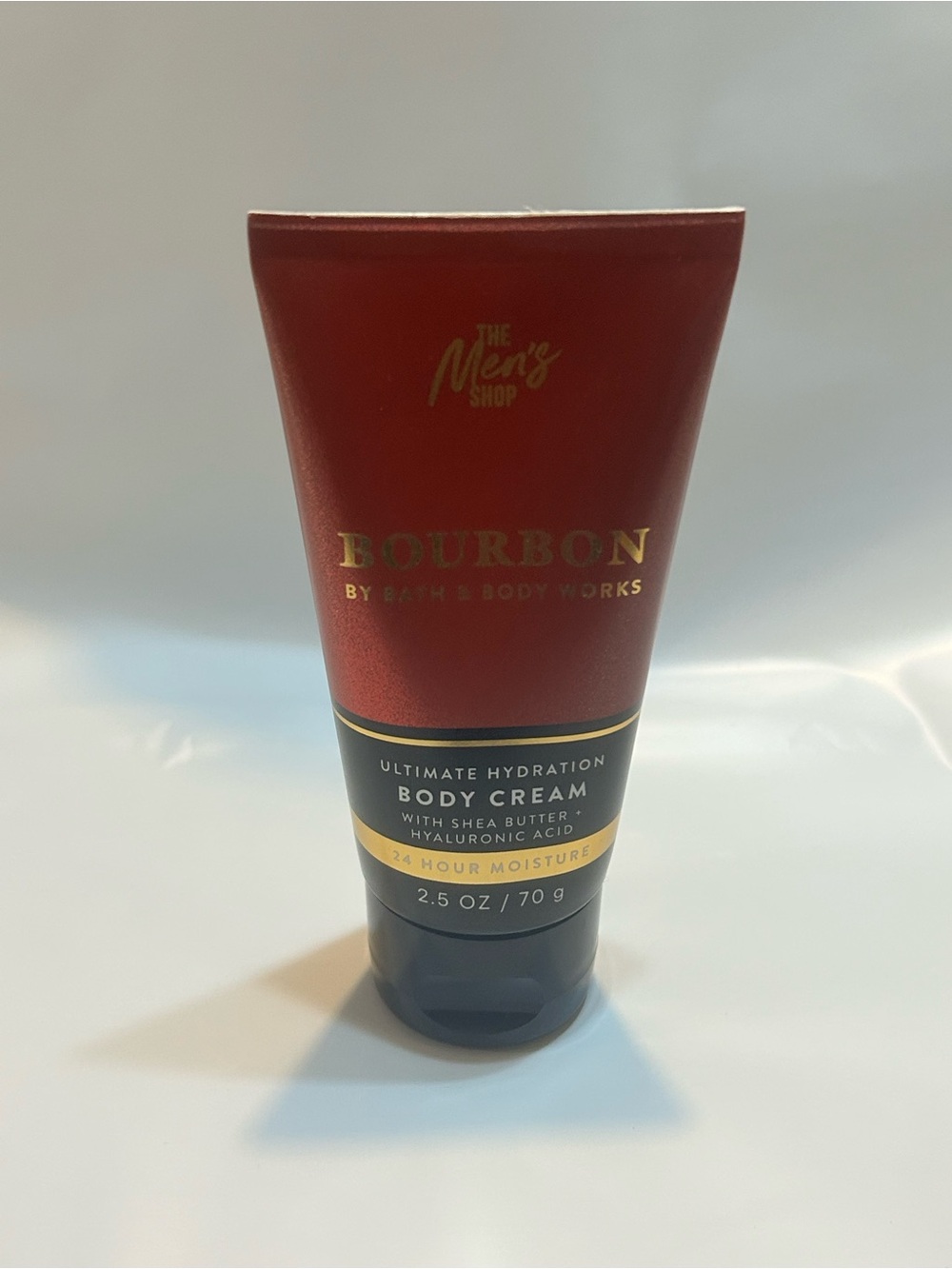 Bath & Body Works Bourbon Red & Black Men's Body Cream